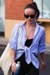 Olivia Wilde - Outside Tracy Anderson Gym in Studio City 02/09/2023