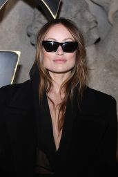 Olivia Wilde – Saint Laurent Fashion Show at Paris Fashion Week 02/28/2023