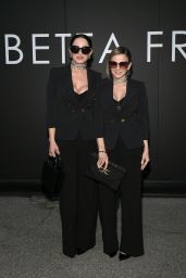 Paola and Chiara – Elisabetta Franchi Fashion Show in Milan 02/25/2023