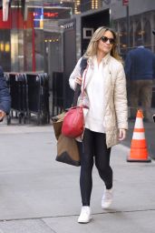 Rhiannon Ally - Exits ABC Studios in New York 01/30/2023