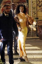 Rihanna - Langosteria Restaurant in Milan 02/24/2023