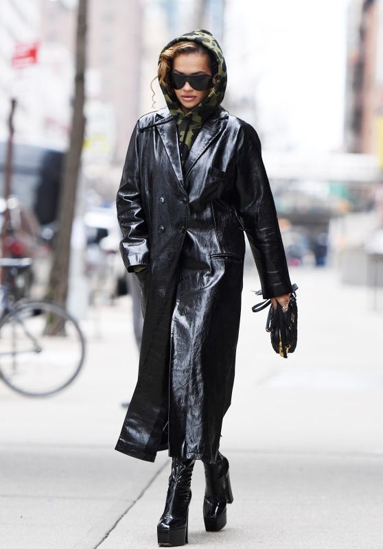 Rita Ora - Leaving The Drew Barrymore Show in New York 01/31/2023