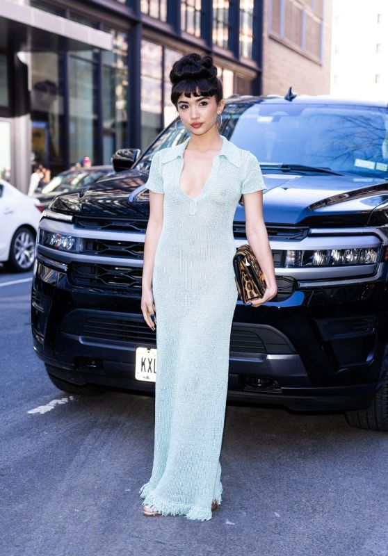 Rowan Blanchard Proenza Schouler Show at New York Fashion Week 02/11/2023 • CelebMafia