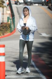 Shanina Shaik in Workout Gear in West Hollywood 01/31/2023