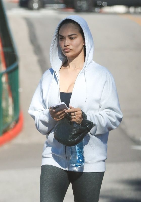 Shanina Shaik in Workout Gear in West Hollywood 01/31/2023