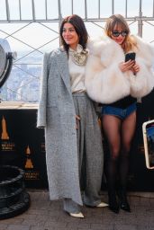 Suki Waterhouse, Camila Morrone and Riley Keough - The Empire State Building in New York City 02/27/2023