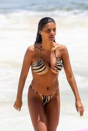 Tina Kunakey in a Bikini in Rio de Janeiro 02/11/2023