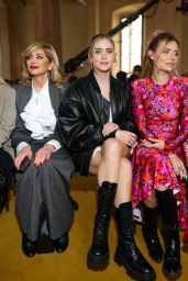 Valentina Ferragni - Lorenzo Serafini Fashion Show in Milan 02/24/2023