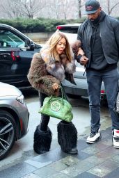 Wendy Williams - Walk to Her Building in NY 02/22/2023