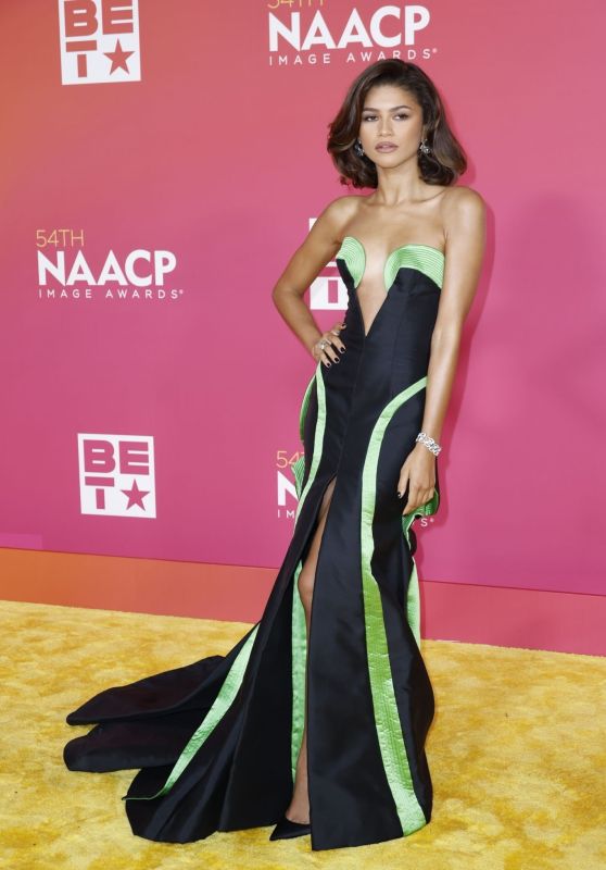 Zendaya Coleman – 54th NAACP Image Awards in Los Angeles 02/25/2023