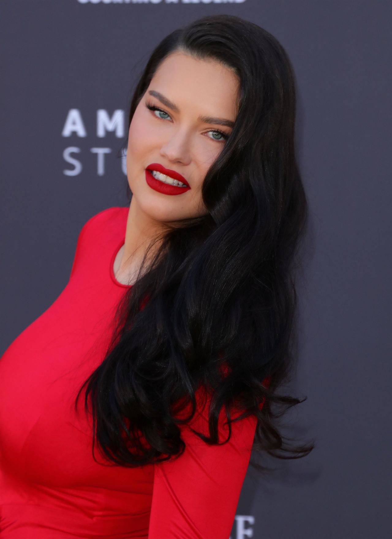 Adriana Lima Wore Dolce & Gabbana To The 'AIR' LA Premiere