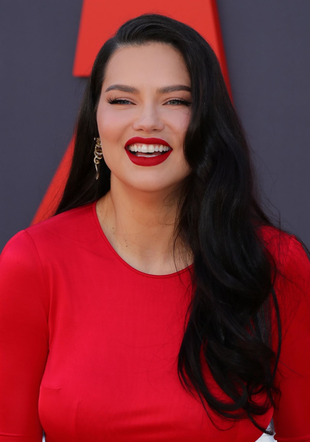 Adriana Lima Wore Dolce & Gabbana To The 'AIR' LA Premiere