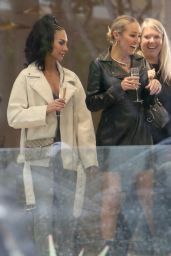 Amanza Smith and Mary Fitzgerald Shopping at Maria Tash Jewelry Store in West Hollywood 03/21/2023