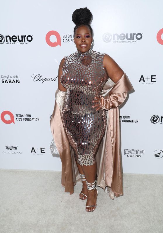 Amber Riley – Elton John AIDS Foundation’s Oscars 2023 Viewing Party