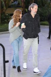 Amy Adams at the Lakers Game in Los Angeles 03/24/2023