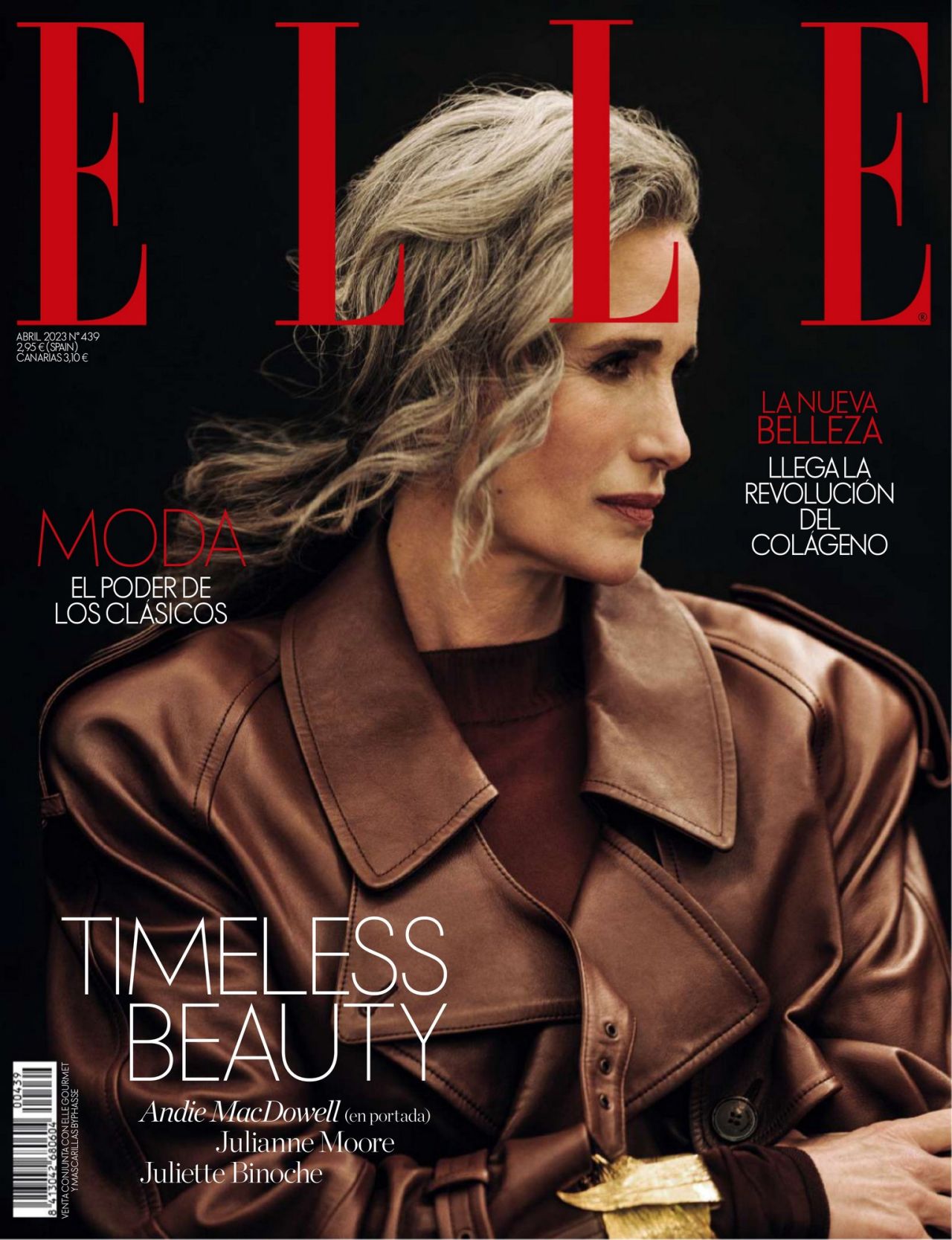 Andie MacDowell ELLE Spain April 2023 Issue • CelebMafia