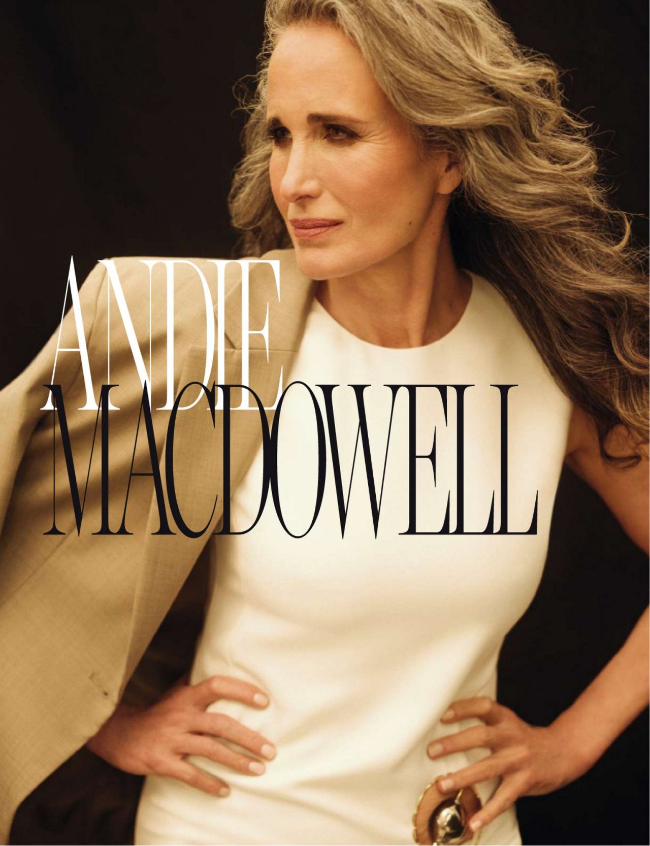 Andie MacDowell ELLE Spain April 2023 Issue • CelebMafia