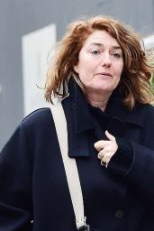 Anna Chancellor With Her Daughter Poppy - Notting Hill 03/04/2023