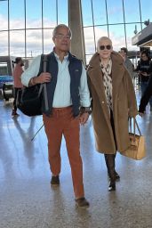 Annie Lennox at Washington Dulles Airport 03/04/2023