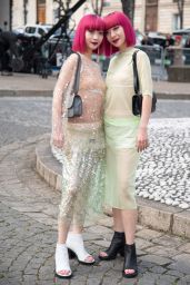 Aya Amiaya and Ami Amiaya – Miu Miu Show at Paris Fashion Week 03/06/2023