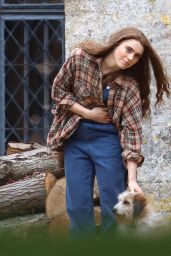 Bella Maclean - Disney+ Series "Rivals" Filming Set in Gloucestershire 03/24/2023