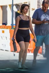 Camila Cabello in Gym Ready Outfit in Miami 03/06/2023