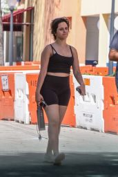 Camila Cabello in Gym Ready Outfit in Miami 03/06/2023