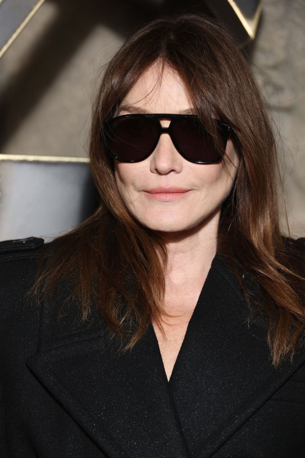 Carla Bruni – Saint Laurent Show at Paris Fashion Week 02/28/2023