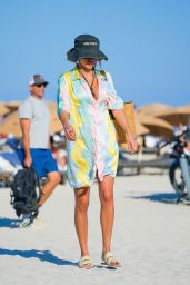 Chantel Jeffries on the Beach in Miami Beach 03/05/2023