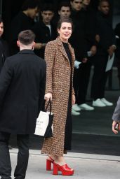 Charlotte Casiraghi – Arrives at Chanel Show at Paris Fashion Week 03/07/2023