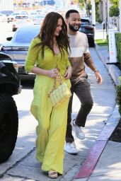 Chrissy Teigen at Ciccone in West Hollywood 03/23/2023
