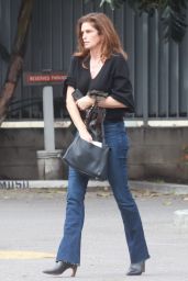 Cindy Crawford - Arrives For a Photo Shoot at a Studio in Santa Monica 03/13/2023