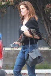 Cindy Crawford - Arrives For a Photo Shoot at a Studio in Santa Monica 03/13/2023