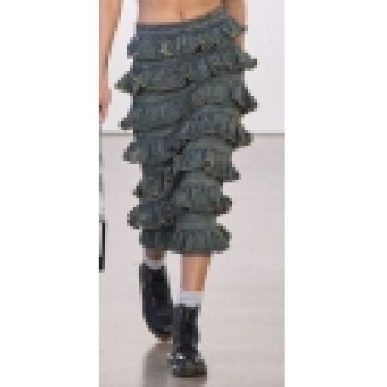 Colin Locascio Fall 2023 Ruffle Skirt