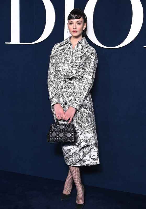 Deva Cassel – Christian Dior Fashion Show in Paris 02/28/2023