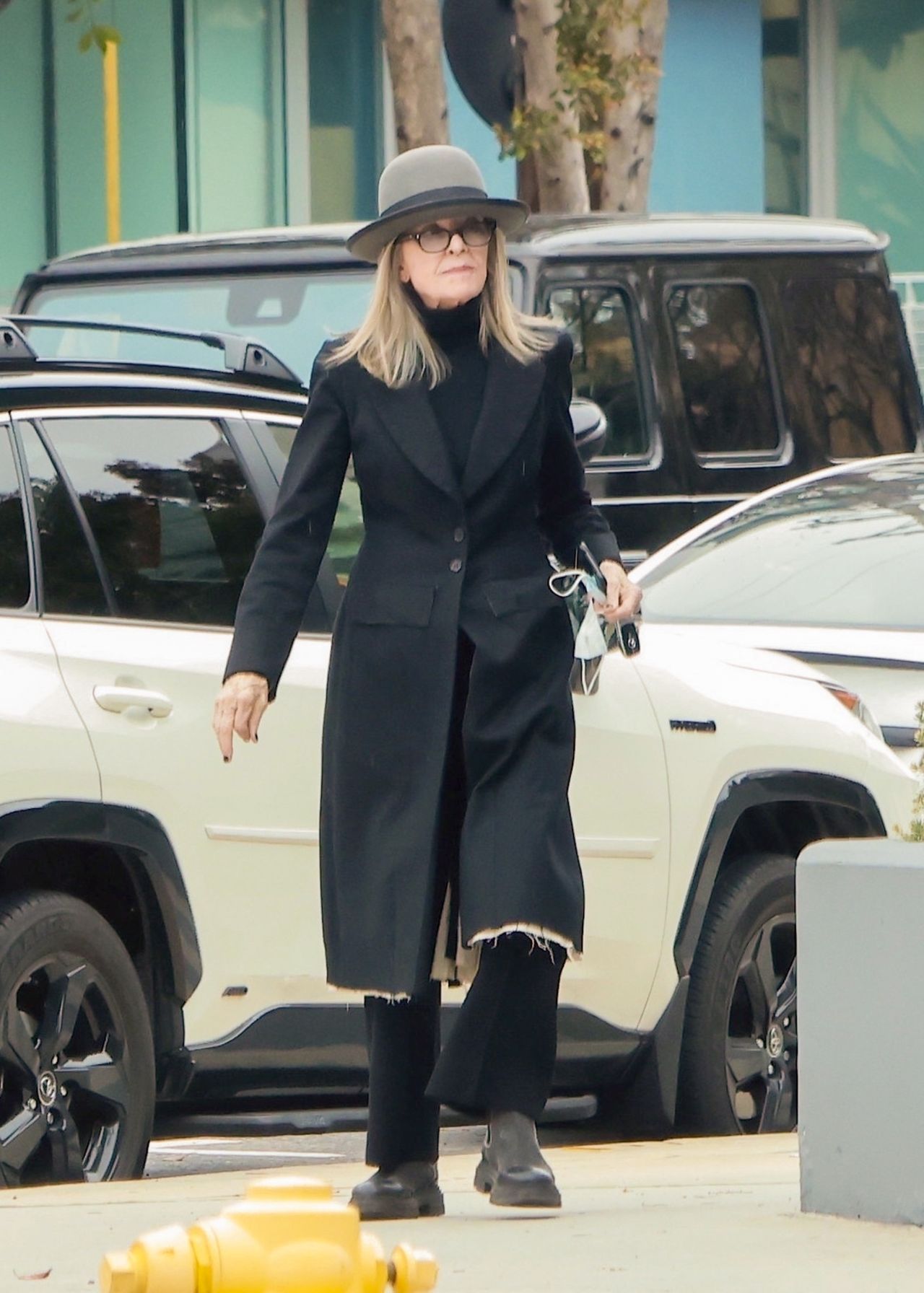 Diane Keaton at Louis Vuitton Store in Beverly Hills 07/28/2022 • CelebMafia