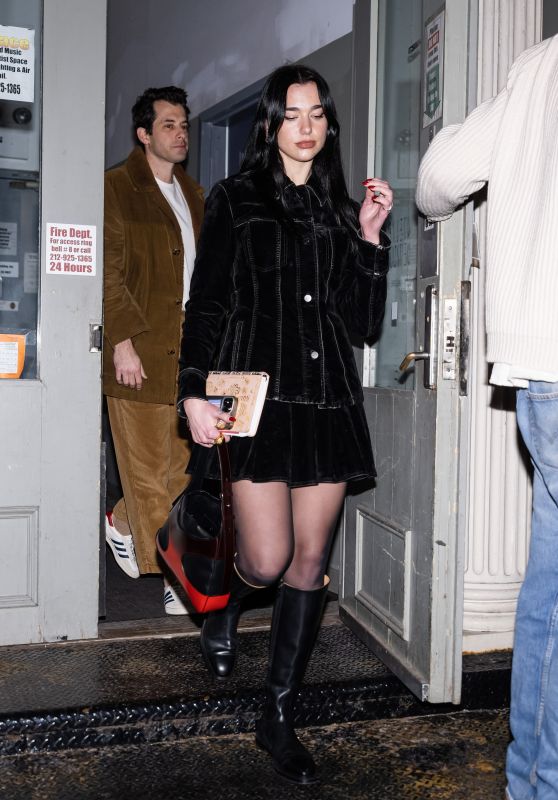 Dua Lipa and Marc Ronson - Out in New York City 03/07/2023