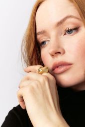 Ellie Bamber - Prada Jewelry Campaign February 2023