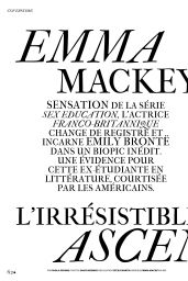 Emma Mackey - Madame Figaro 03/10/2023 Issue