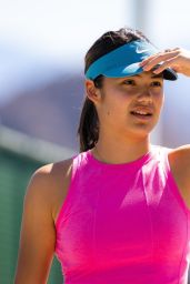 Emma Raducanu - Practice Session at Indian Wells Masters 03/12/2023