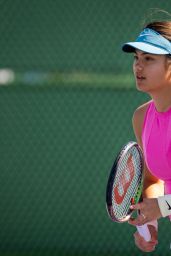 Emma Raducanu - Practice Session at Indian Wells Masters 03/12/2023