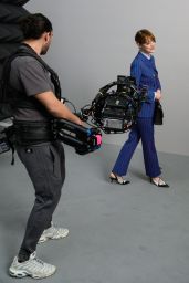 Emma Stone - Shoots a Tiktok Video in Paris 03/06/2023