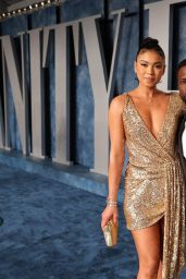Eniko Hart and Kevin Hart – 2023 Vanity Fair Oscar Party in Beverly Hills