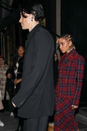 FKA Twigs - Exiting the Louis Vuitton Afterparty in Paris 03/06/2023