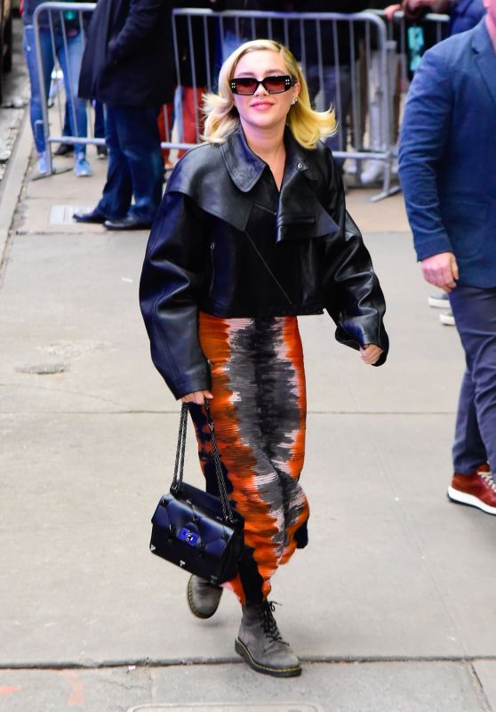Florence Pugh at GMA in New York City 03/22/2023