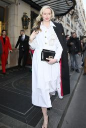 Gwendoline Christie - Outside Le Bristol Paris 03/02/2023