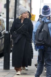 Hilary Duff - Leaving Isabel Restaurant in Mayfair 03/29/2023