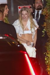 Hunter Schafer - Exits Beyoncé and Jay Z’s Oscars After-Party in LA 03/12/2023