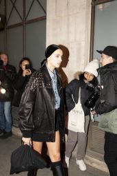 Irina Shayk - Leaves the Isabel Marant Fashion Show in Paris 03/02/2023