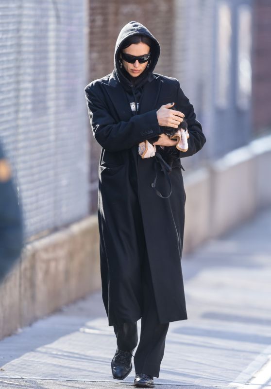 Irina Shayk on a Stroll in NYC 03/07/2023